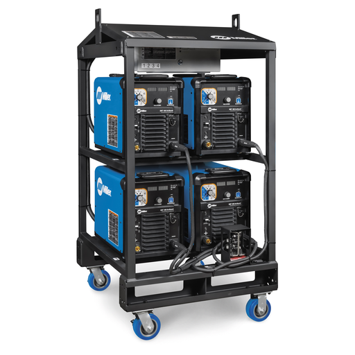 XMT® 400 ArcReach® Narrow 4-Pack Rack fused 460/575 V Tweco