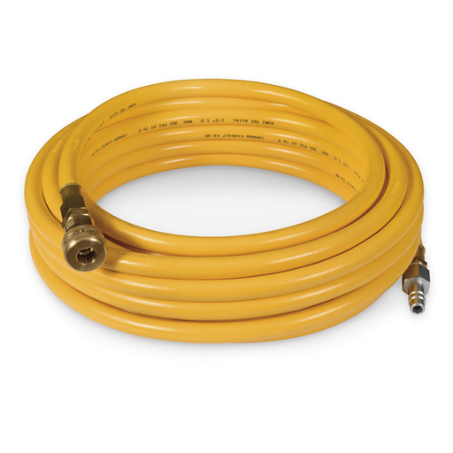 Straight Air Hose, 50', 1/2" Industrial Interchange, BreatheAir Inlet