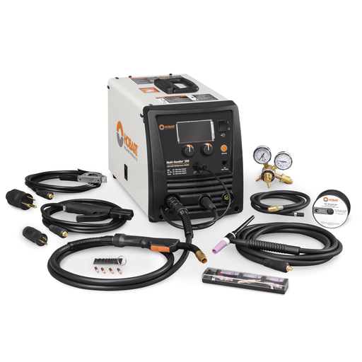 Hobart Filler Metals 500578 Multi-Handler 200 Welder, 30-200 A Amperage, Mild Steel Up to 3/8 Inch