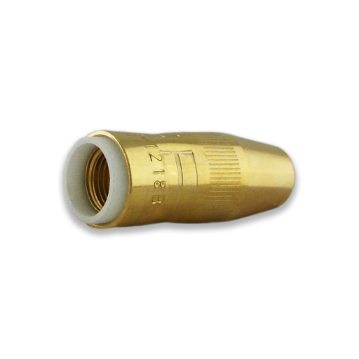 Centerfireâ„¢ Thread-On Nozzle (Small), 1/2" Bore, 1/8" Recess, Brass