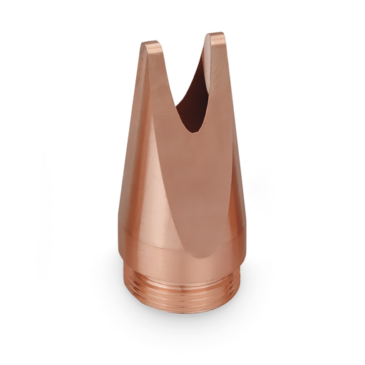 NOZZLE TIP 2 POINT COPPER 6MM