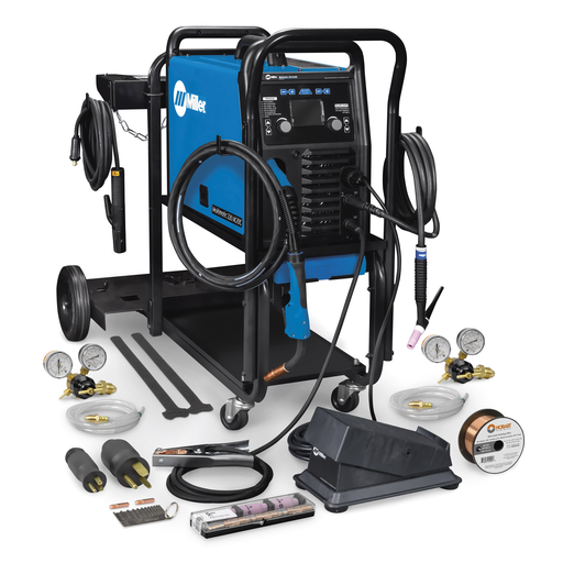 Multimatic® 220 AC/DC w/ Dual Cylinder Welding Cart