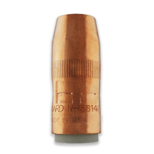 Centerfire™ Thread-On Nozzle (Large), 5/8" Bore, 1/4" Recess, Copper (10 per pkg)