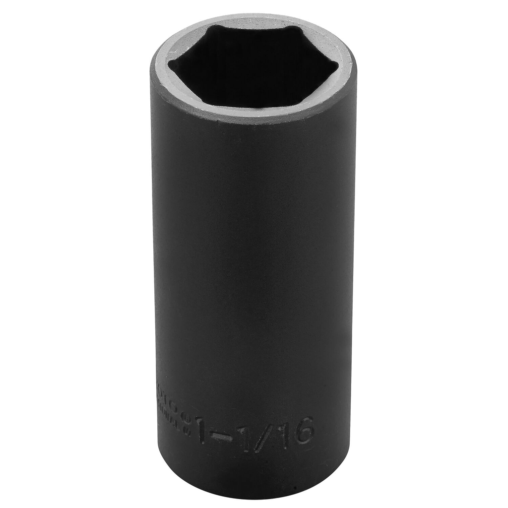 Product image for Proto J7334H Socket Impact Deep 1/2" Drive 1-1/16" 6 Point