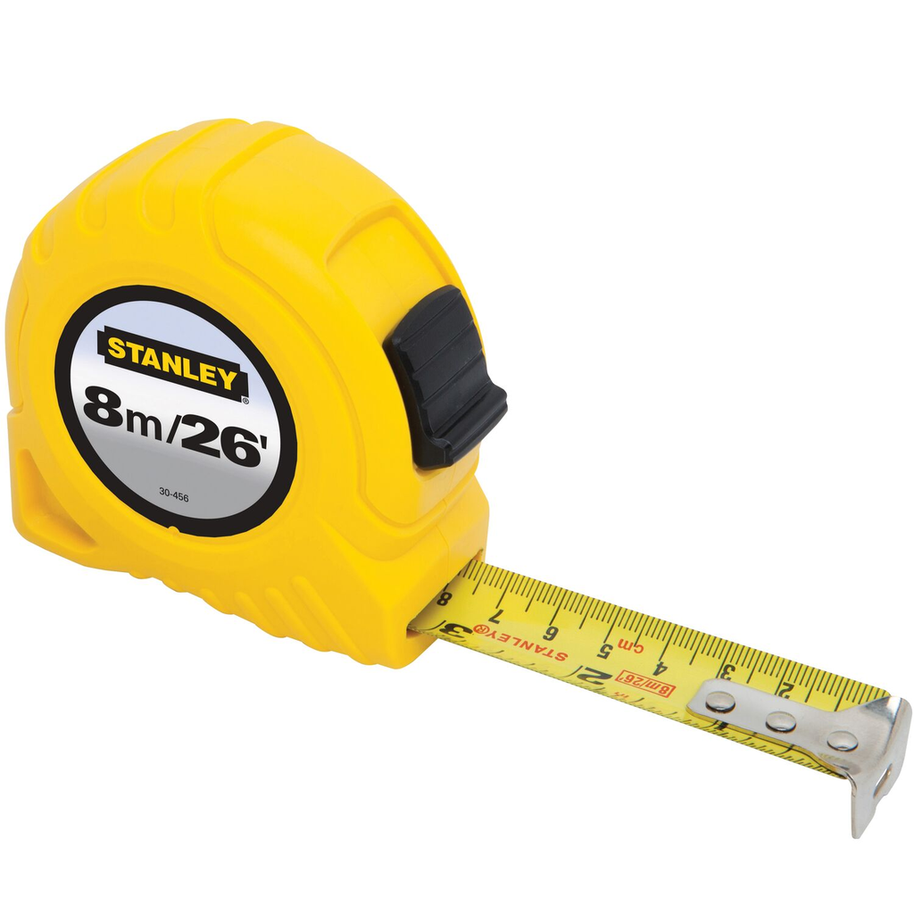Product image for Stanley 30-456 8M/26 Ft. Tape Measure
