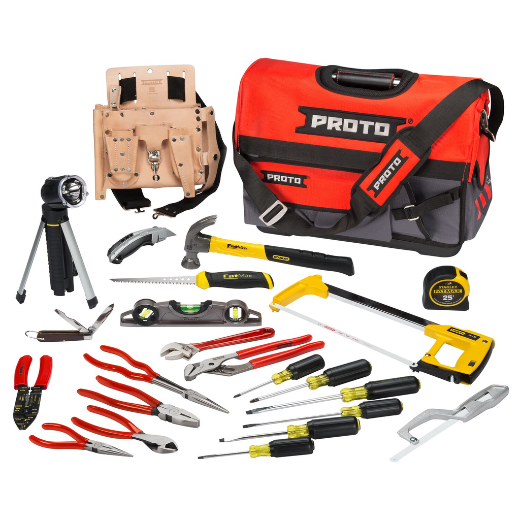 Product image for Proto JTS-0025ELEC 25Pc Electrician'S Tool Set