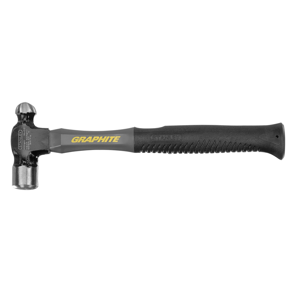 Product image for Stanley 54-716 16 oz Graphite Ball Pein Hammer