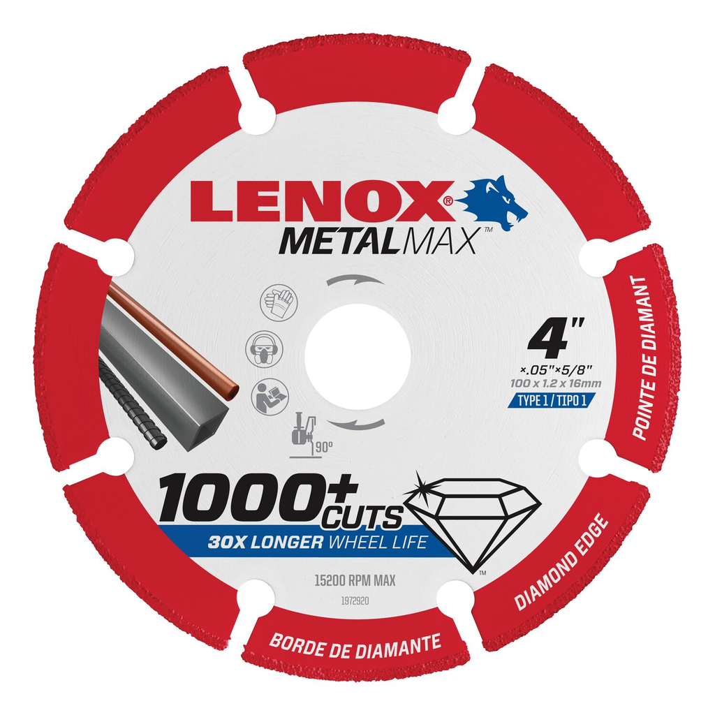 Product image for LEN 1972920 LENOX DIAM CUTOFF WHEEL