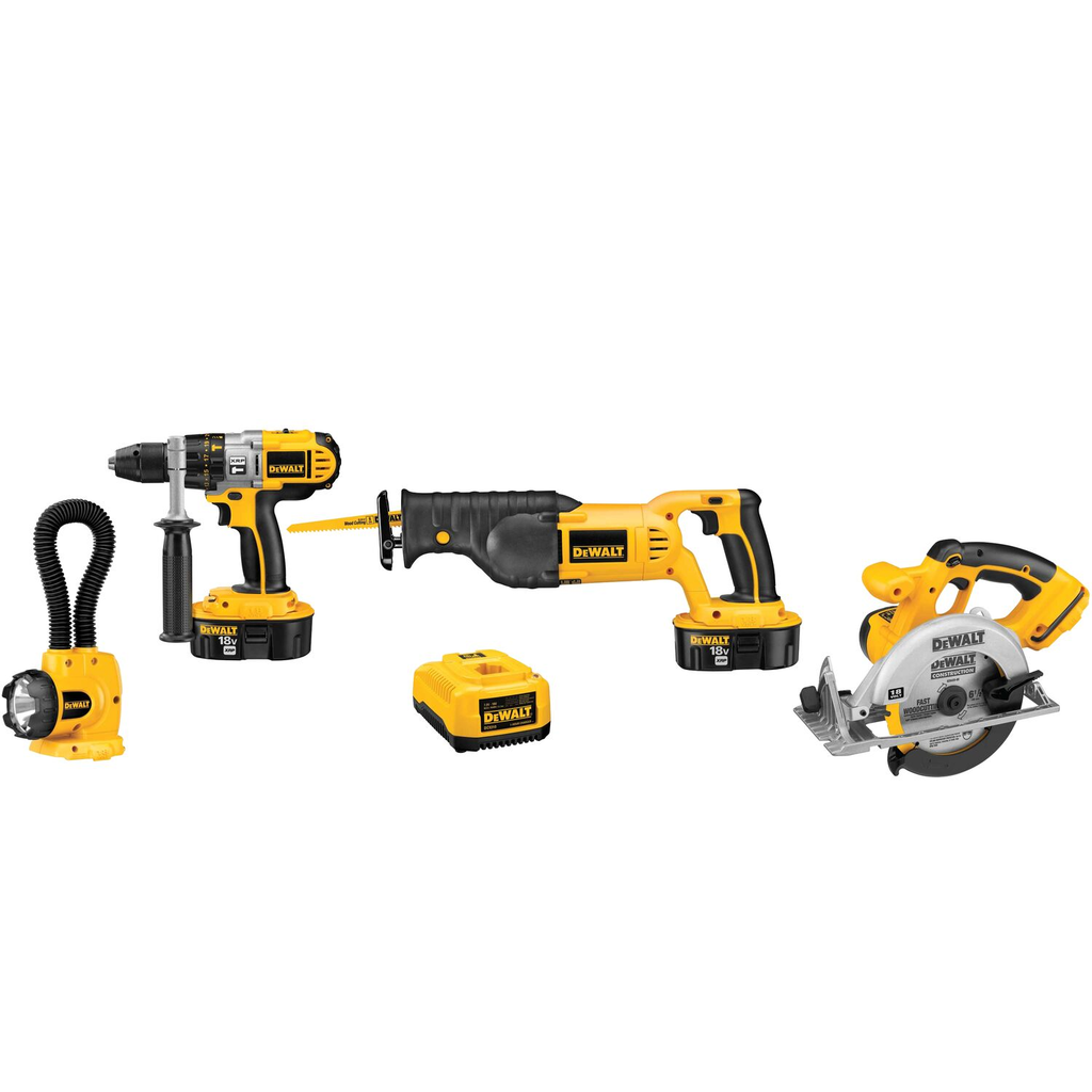 Product image for B&D DCK450X 18V 4-TOOL COMBO KIT
