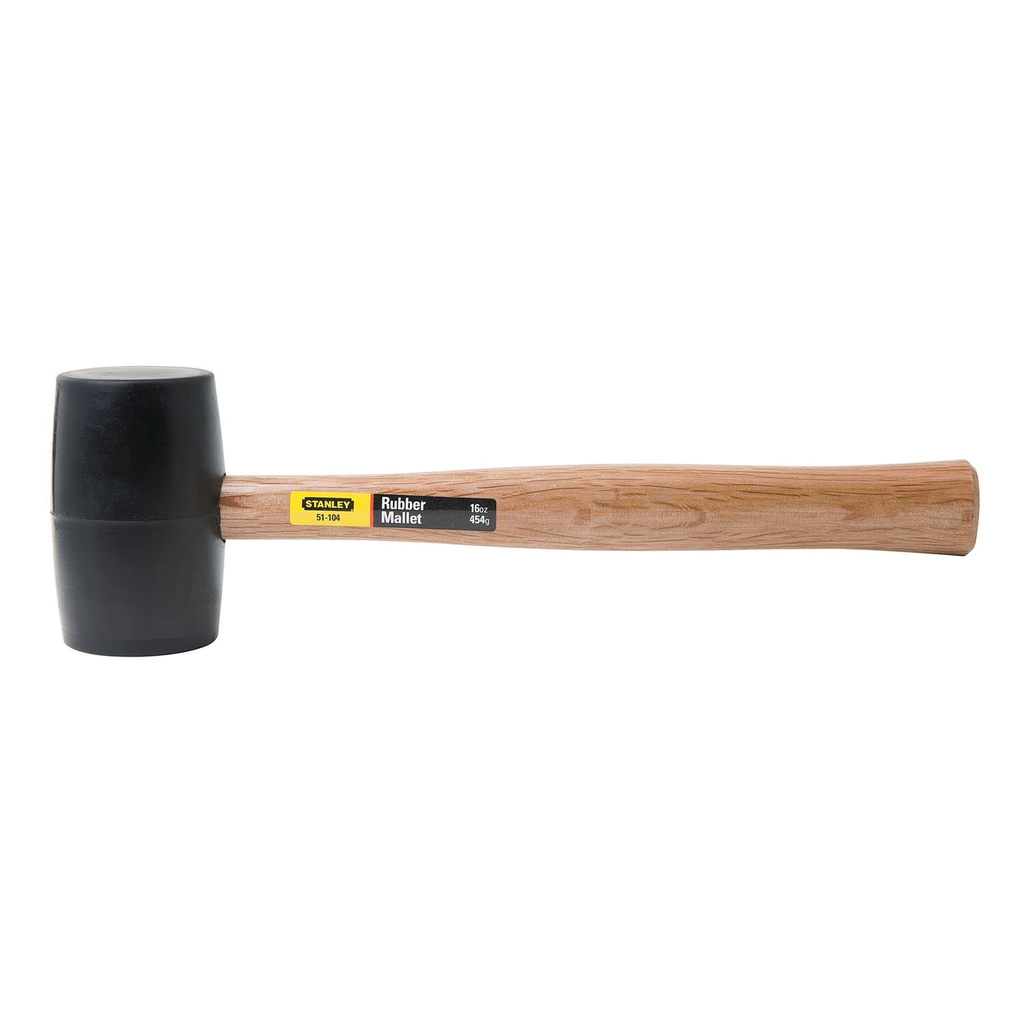 Product image for Stanley 51-104 16Oz Rubber Mallet