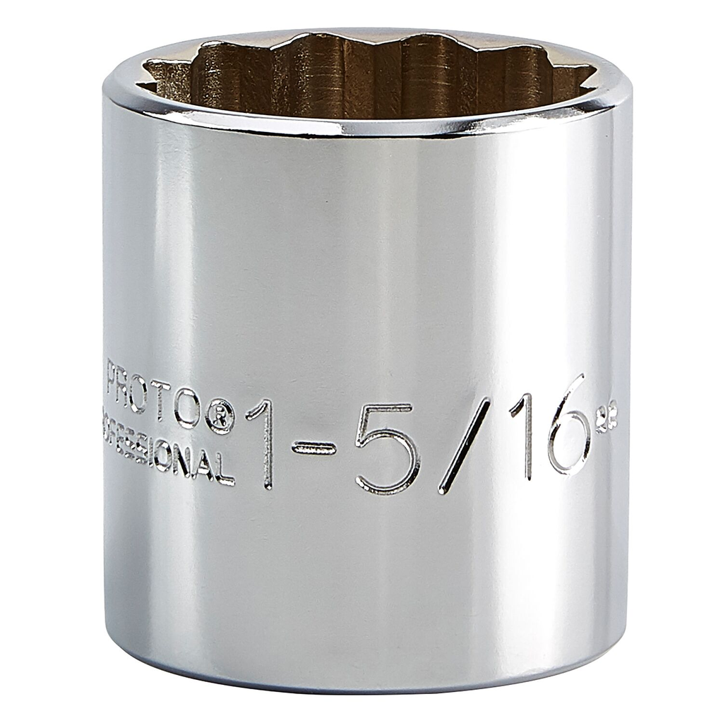 Product image for Proto J5442 Skt 1/2 Dr 1-5/16 12 Pt