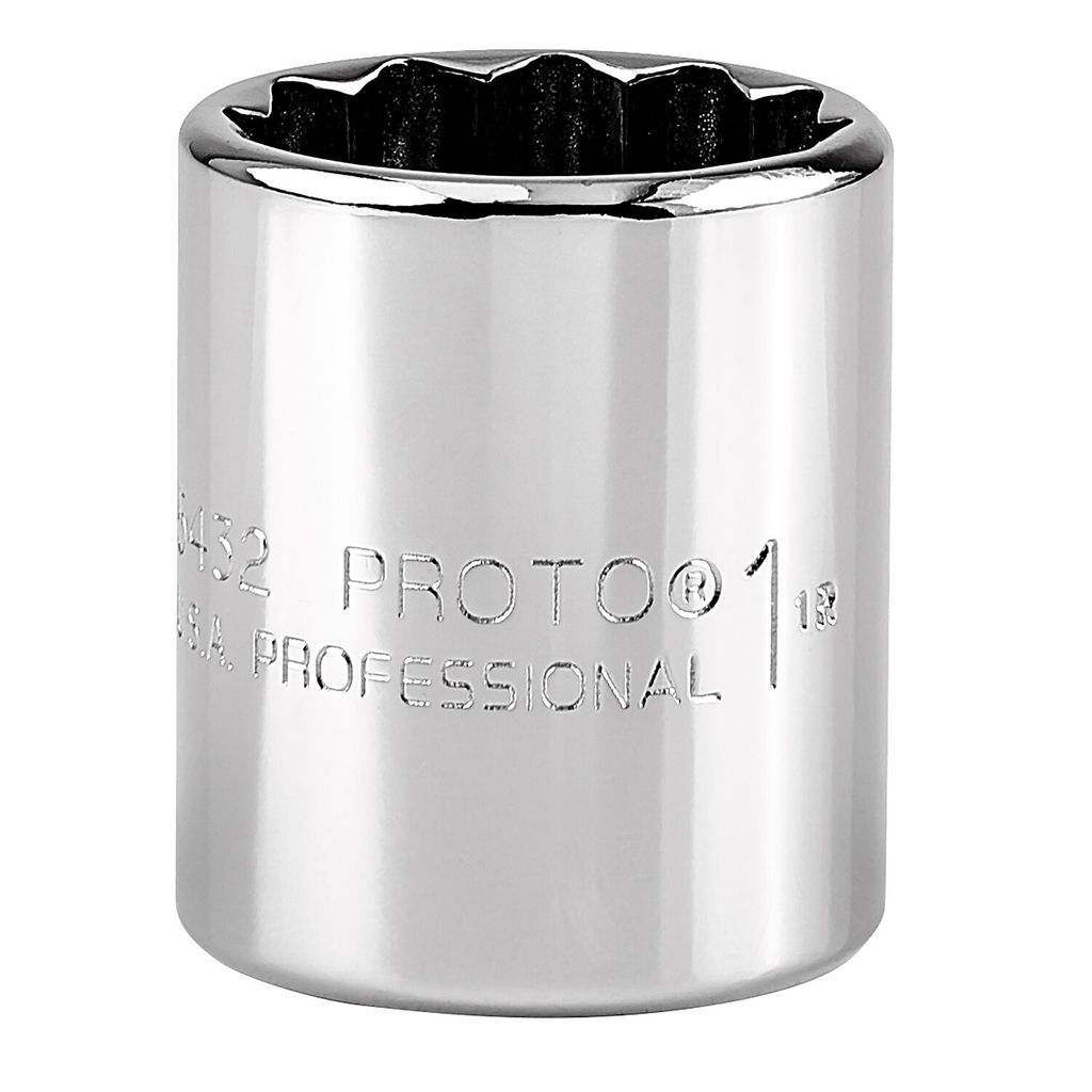 Product image for Proto J5432 Skt 1/2 Dr 10mm 6 Pt