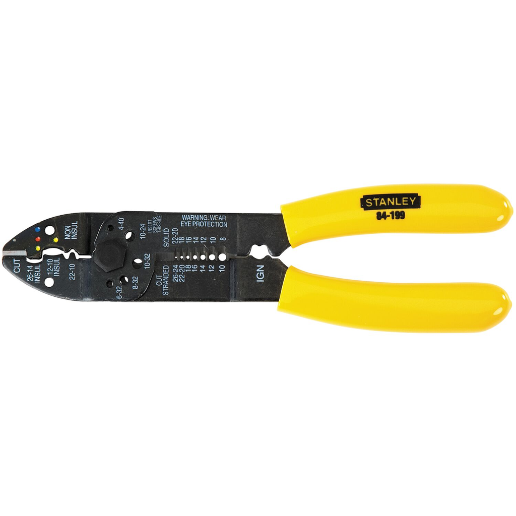 Product image for Stanley 84-199 Wire Stripper 8-1/2 In.