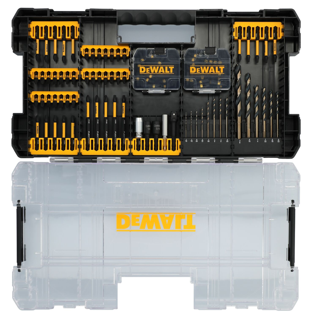 Product image for DEW DWANGFT100SET DW 100-PC FT DRILL/DRIVE BIT SET