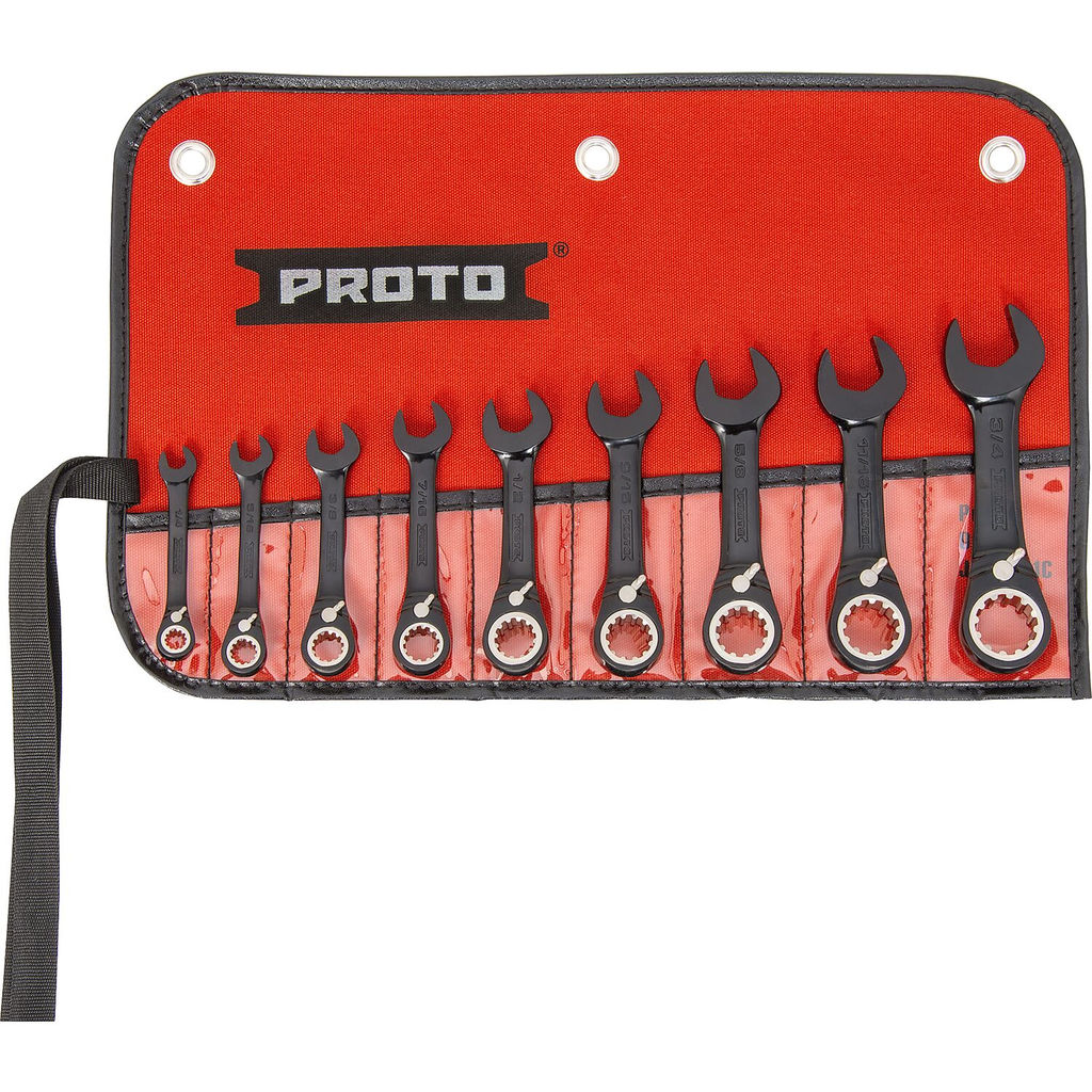 Product image for Proto JSCVS-9S Set Wr Es Rv Rt Black 9Pc