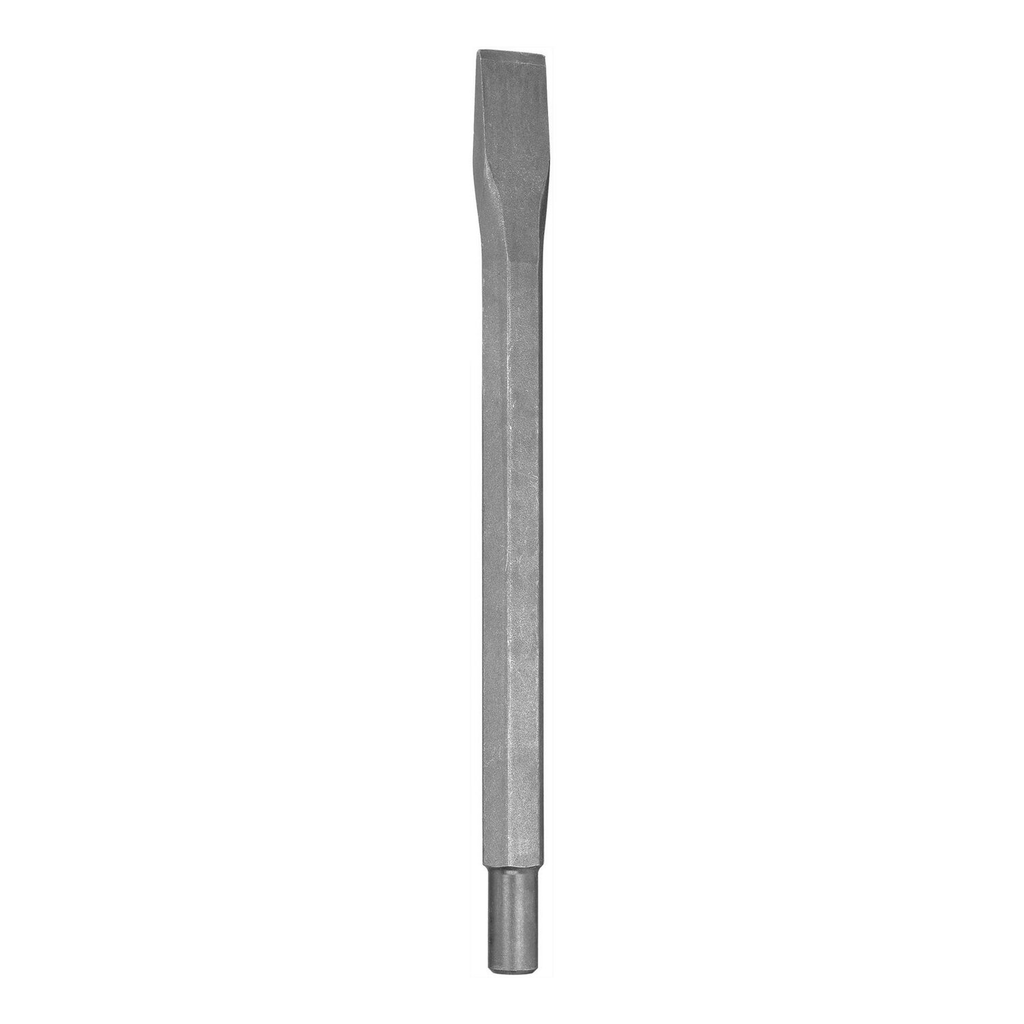 Product image for DeWalt DW5779 1" x 12" Cold Chisel 3/4" Hex x 21/32" Round Spline Shank
