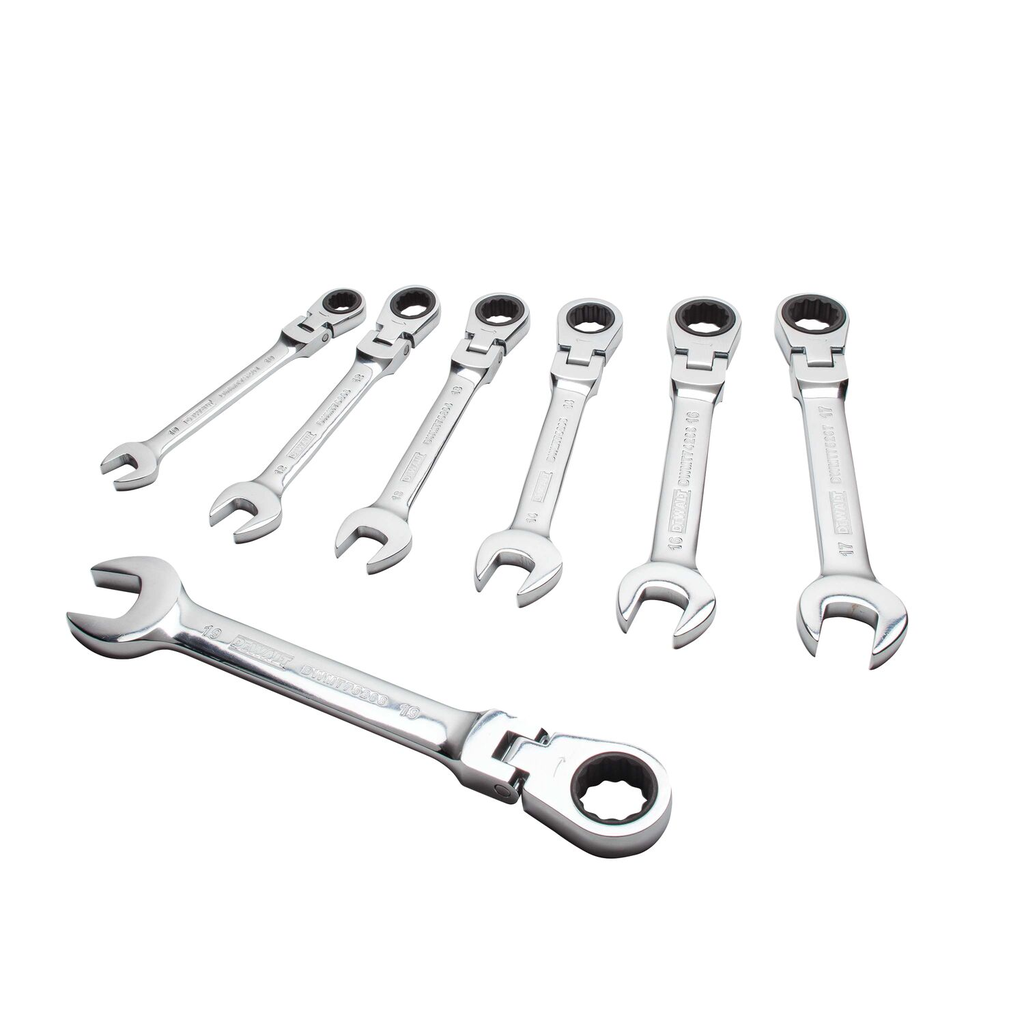 Product image for DWLT DWMT74196 007PC FLEX RATCHETIG