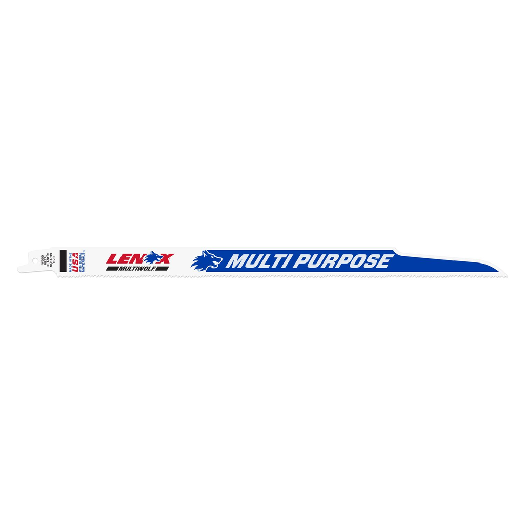 Mayer-DDS-LENOX 12 In. General Purpose Bi-Metal Reciprocating Saw Blades With 10/14 Tpi (5 Pk)-1