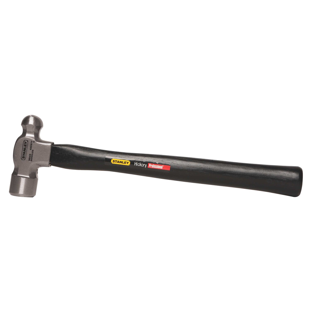 Product image for Stanley 54-024 24 Oz Wood Ball Pein Hammer