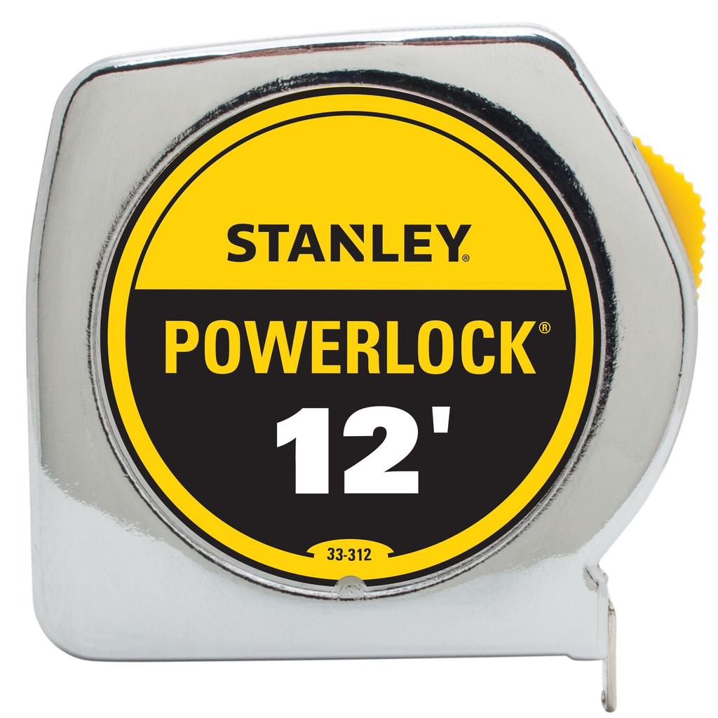 Product image for Stanley 33-312 12 ft. PowerLock Tape Measure