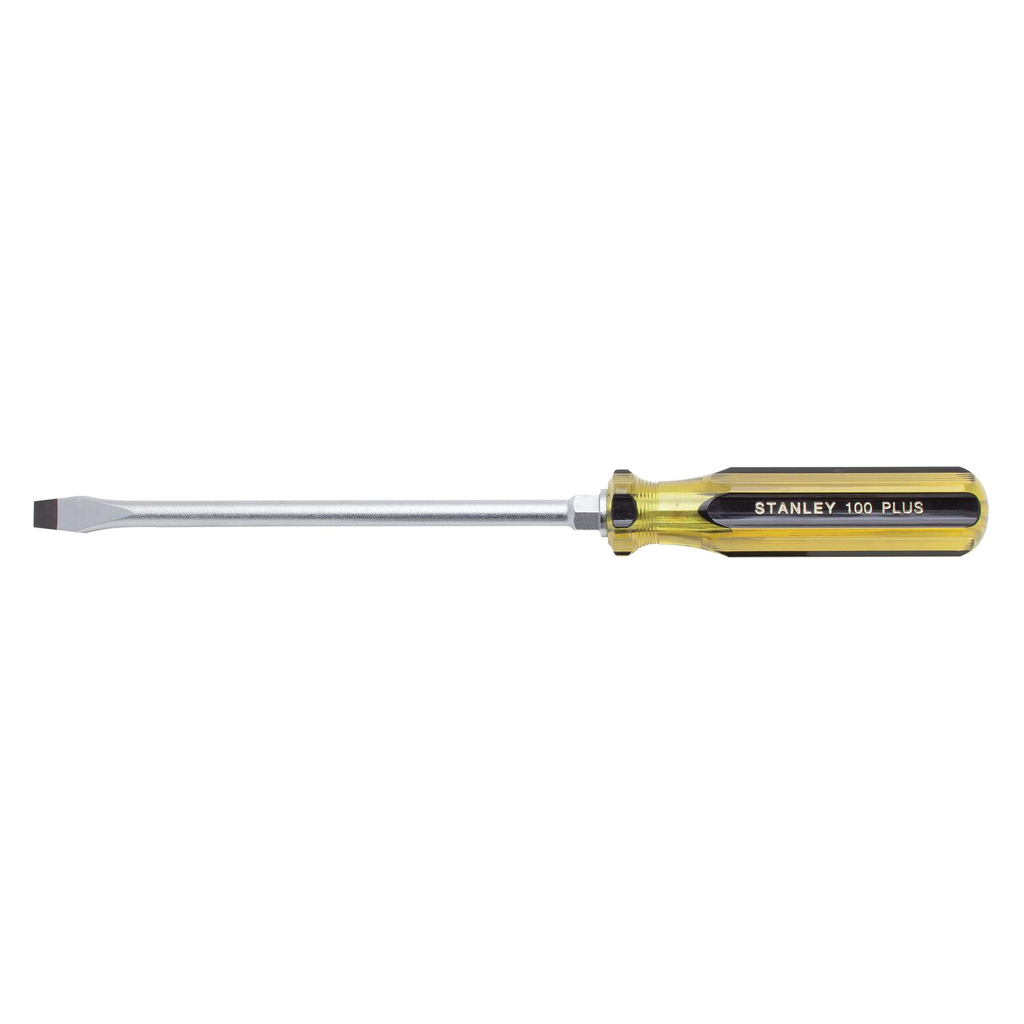 Product image for Stanley 66-168-A 3/8" X 8" 100 Plus Standard Screwdriver
