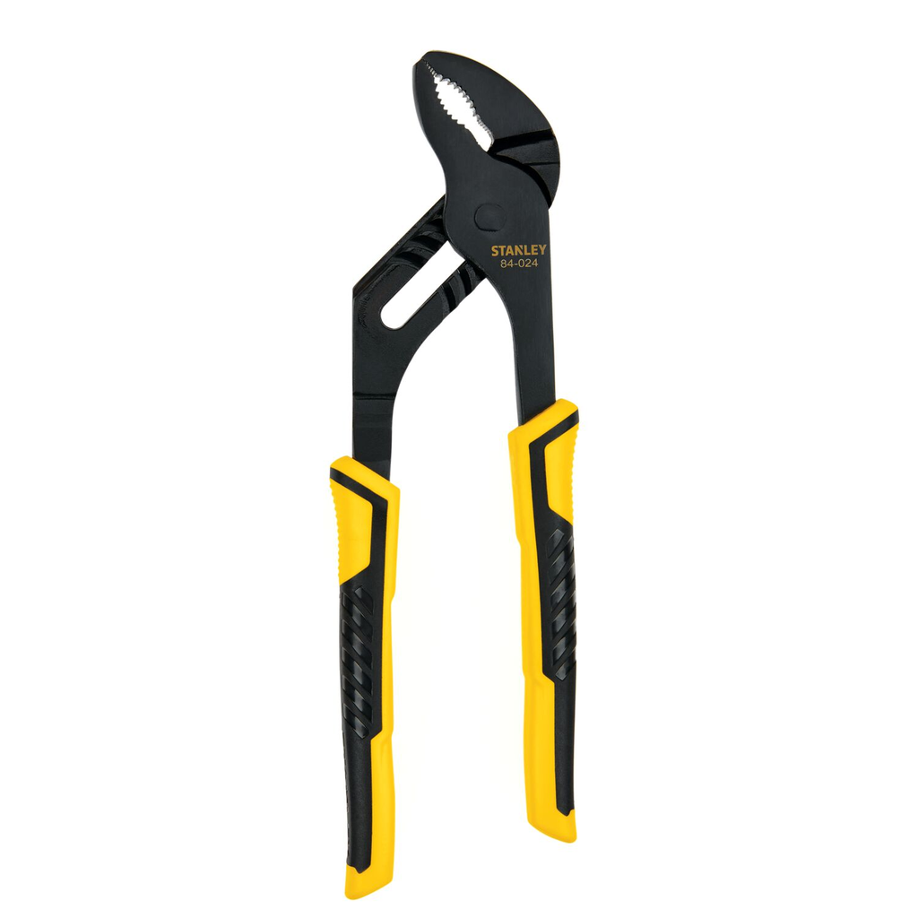 Product image for Stanley 84-024 Bi-Material Groove Joint Pliers – 10-1/2"