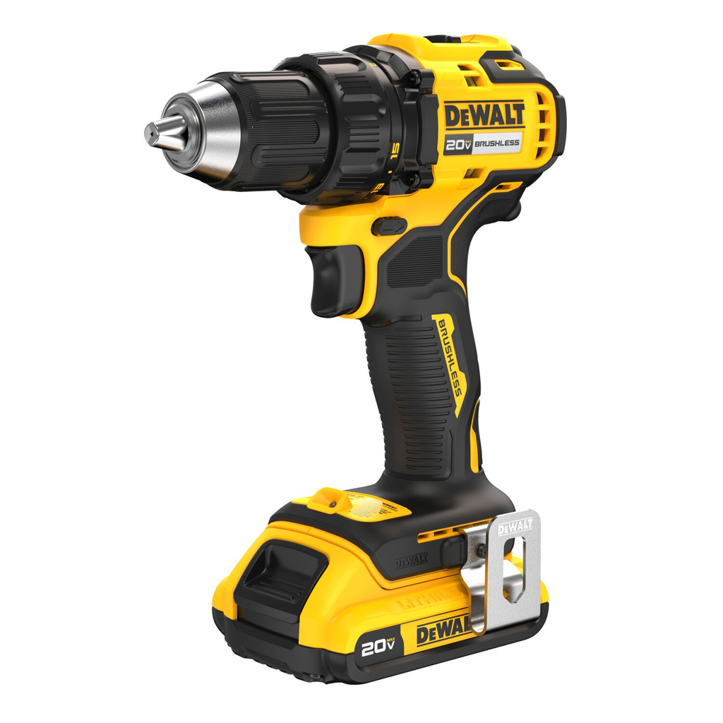 Product image for DEW DCD793D1 20V MAX BRUSHLESS CORDLESS 1/2IN DRILL/DRIVER KIT
