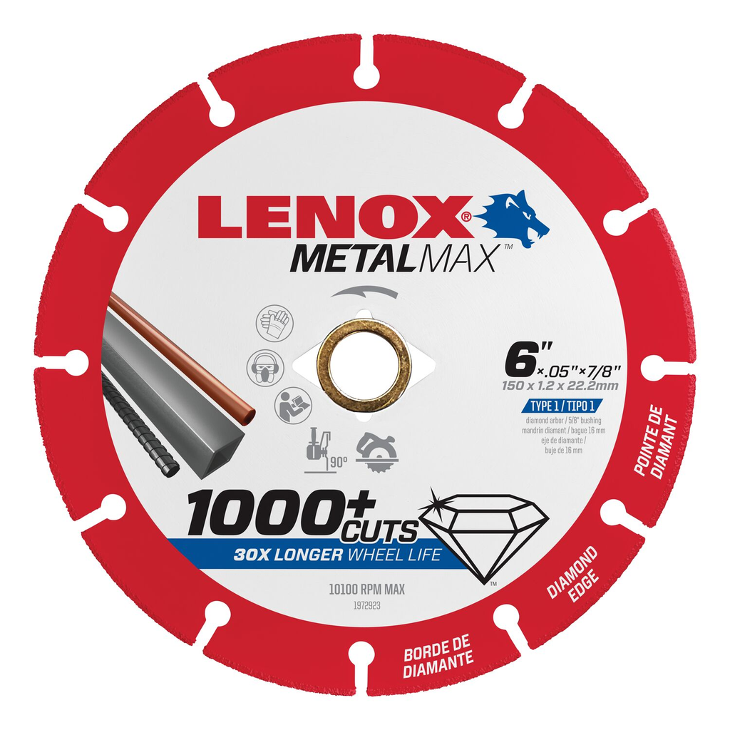 Product image for LEN 1972923 LENOX DIAM CUTOFF WHEEL