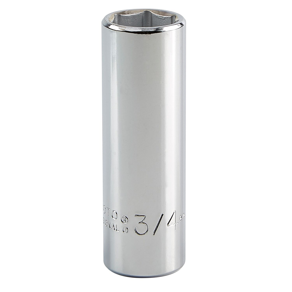 Product image for Proto J5324H Skt 1/2 Dr 3/4 6 Pt Deep