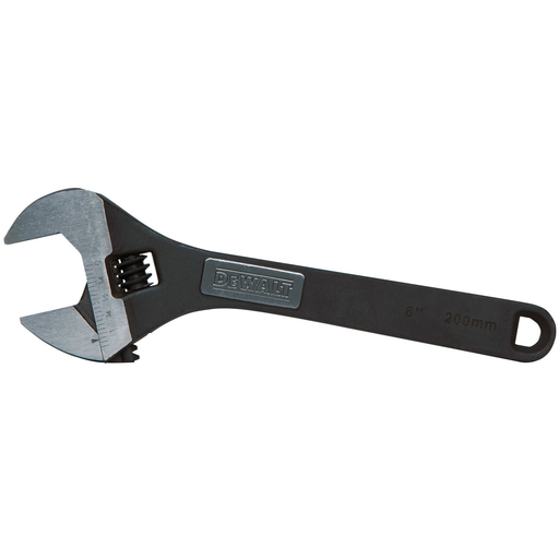 Product image for DeWalt DWHT70290 Heavy Duty Adjustable Wrench 8 IN