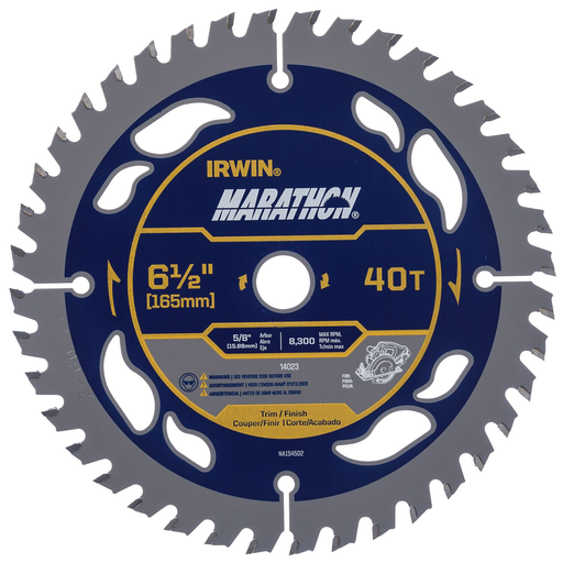 SBD 14023 SAW BLD 6-1/2" 40T MARATH Product image for SBD 14023 SAW BLD 6-1/2" 40T MARATH