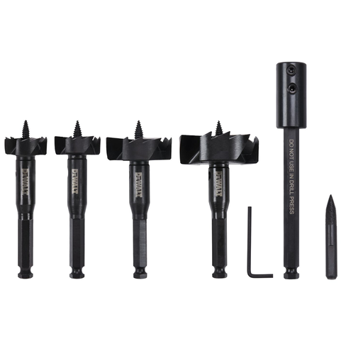 Product image for DIT DW1648 Self Feed Bit Kit,DeWALT
