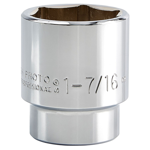 Product image for Proto J5446H Skt 1/2 Dr 1-7/16 6 Pt