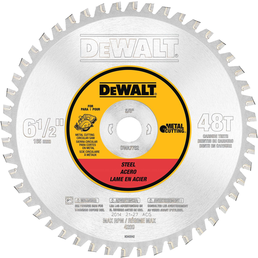 Product image for DWLT DWA7762 6-1/2 IN 48T FERR MTL