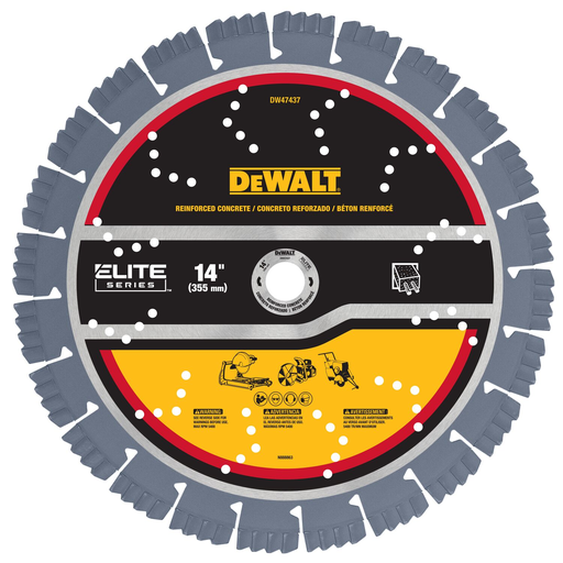 Product image for DEW DW47437 14IN DIAMOND BLADE