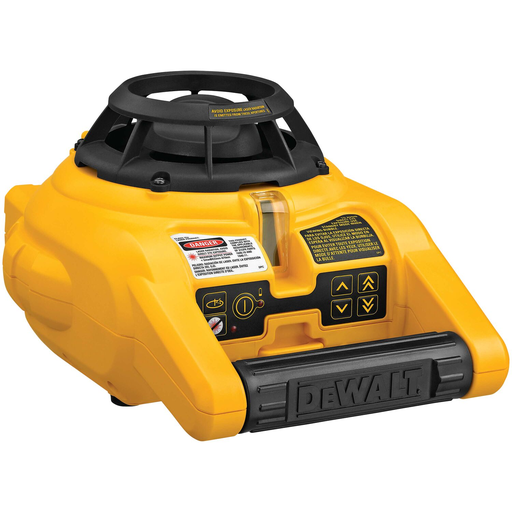 Product image for DeWalt DW074KD Self-Leveling Interior and Exterior Rotary Laser Kit
