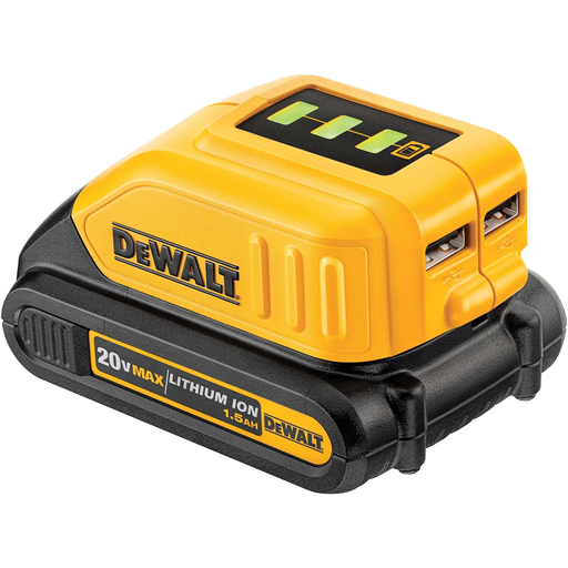 Product image for DEWALT DCB090 20 Volt Usb Power Source