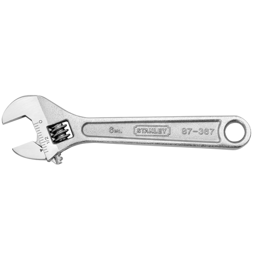 STANLEY Adjustable Wrench – 6"