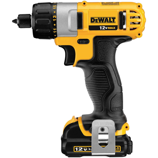 Product image for DEWALT DCF610S2 12 Volt MAX* 1/4 Inch Screwdriver Kit