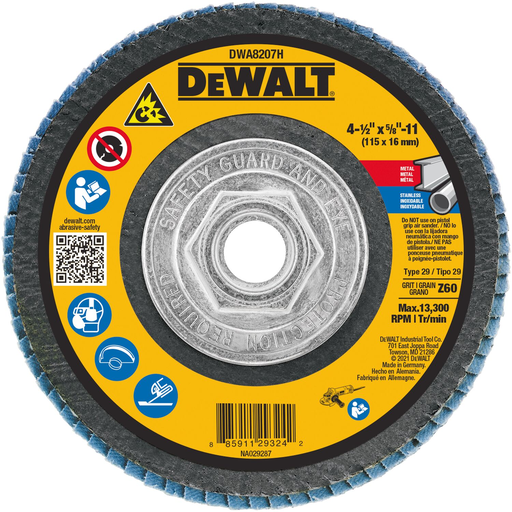 4-1/2" X 5/8-11 60 GRIT