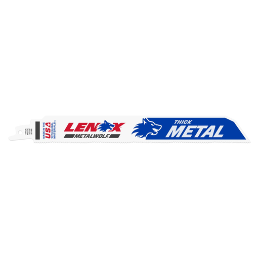 20178-9114R - LENOX Lazer Metal Cutting Reciprocating Saw Blade, Bi-Metal, 9-Inch, 14 Tpi, 5/Pk