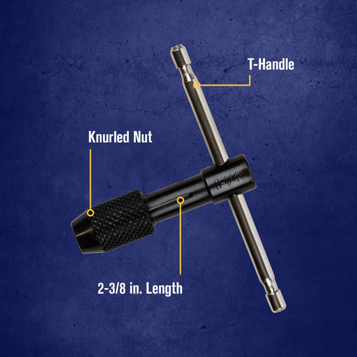 Mayer-DDS-IRWIN T-Handle 1/4-Inch Capacity Tap Wrench (12001)-1