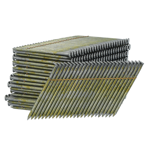 BOSTITCH Framing Nails, Wire Weld, 28 Degree, 2-3/8-Inch X .120-Inch, 2000-Pack