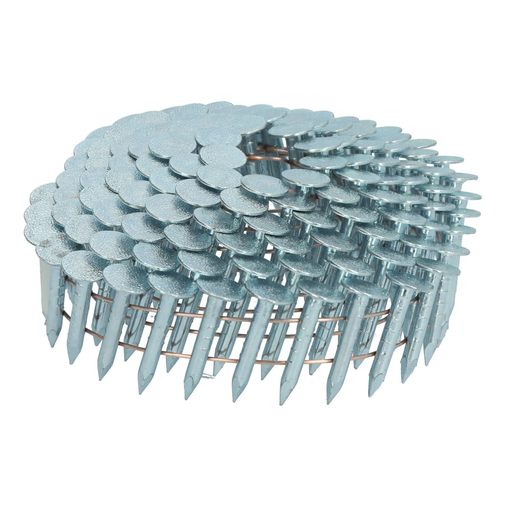BOSTITCH 7,200-Qty. 7/8" Smooth Shank 15 Degree Coil Roofing Nails