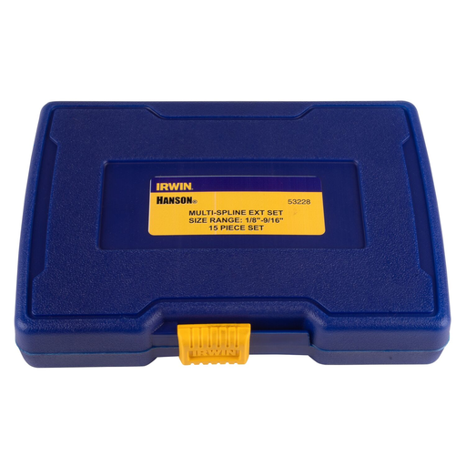 IRWIN Hex Head Multi-Spline Screw Extractor Set (15 Pc.)