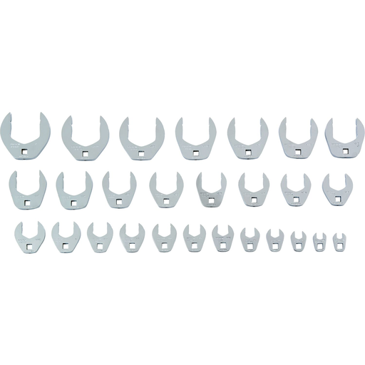 Product image for Proto J49002CF 27Pc 3/8" Crowfoot 3/8 - 2In