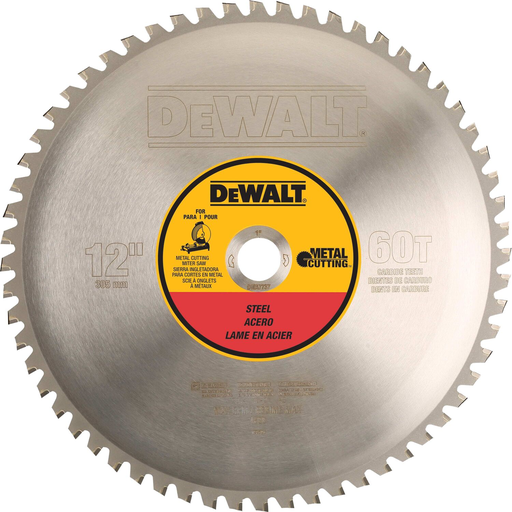 Product image for DWLT DWA7737 12IN 60T H.GA FERR MTL