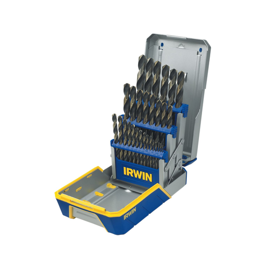 IRWIN Drill Bit Set, High-Speed Steel, 29-Piece
