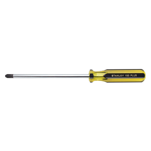 Product image for Stanley 64-104-A 4 pt x 8" 100 PLUS Phillips Tip Screwdriver