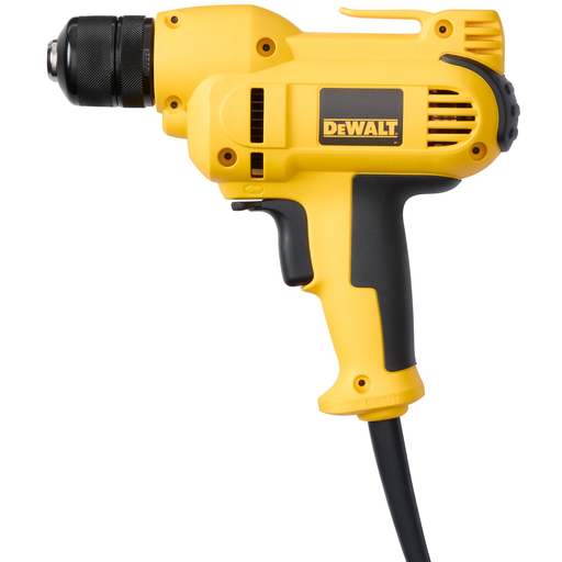 Product image for DeWalt DWD115K 3/8" (10mm) VSR Mid-handle Drill Kit with Keyless Chuck